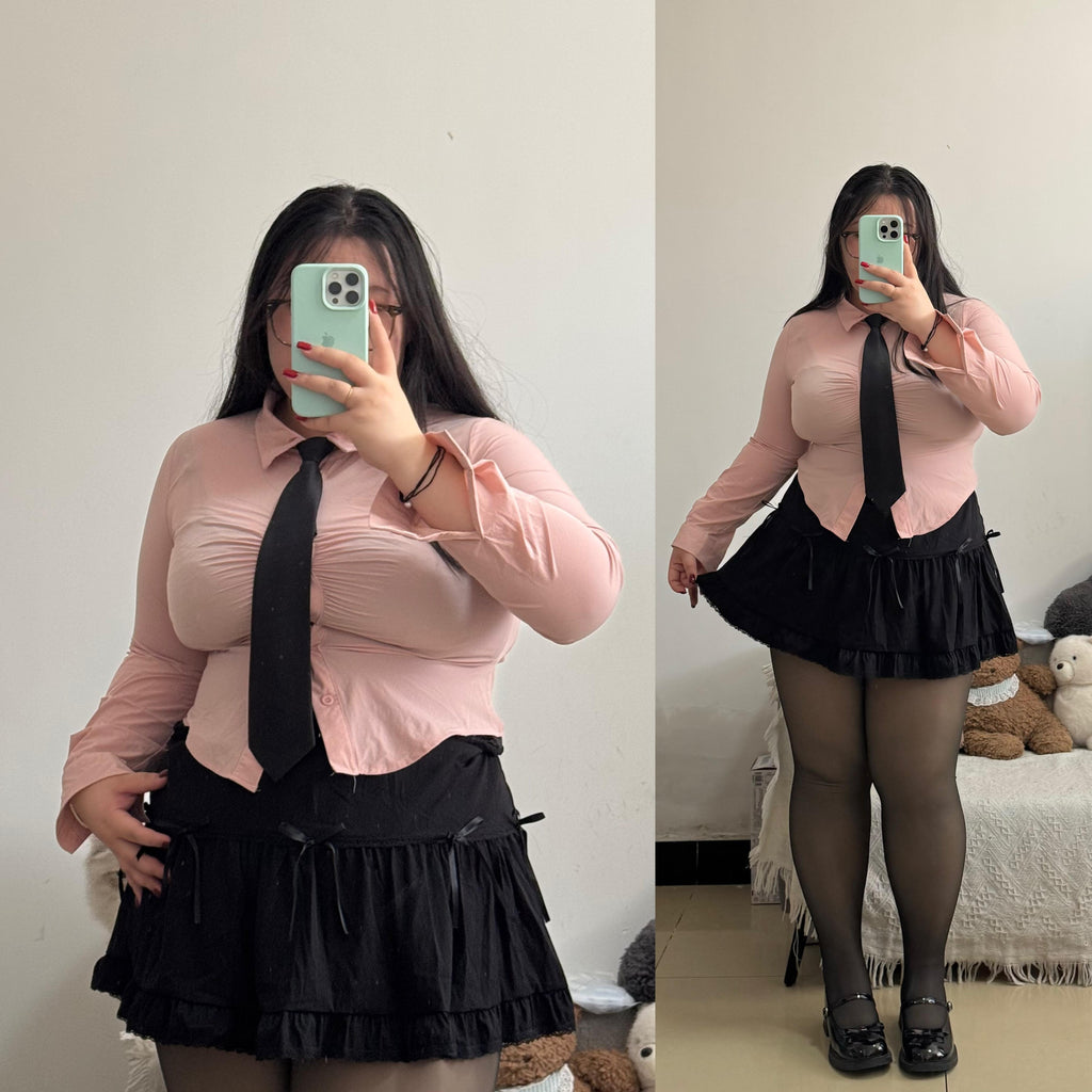 Office Lady Collection — Pre-worn Black Stockings (Vacuum Sealed)