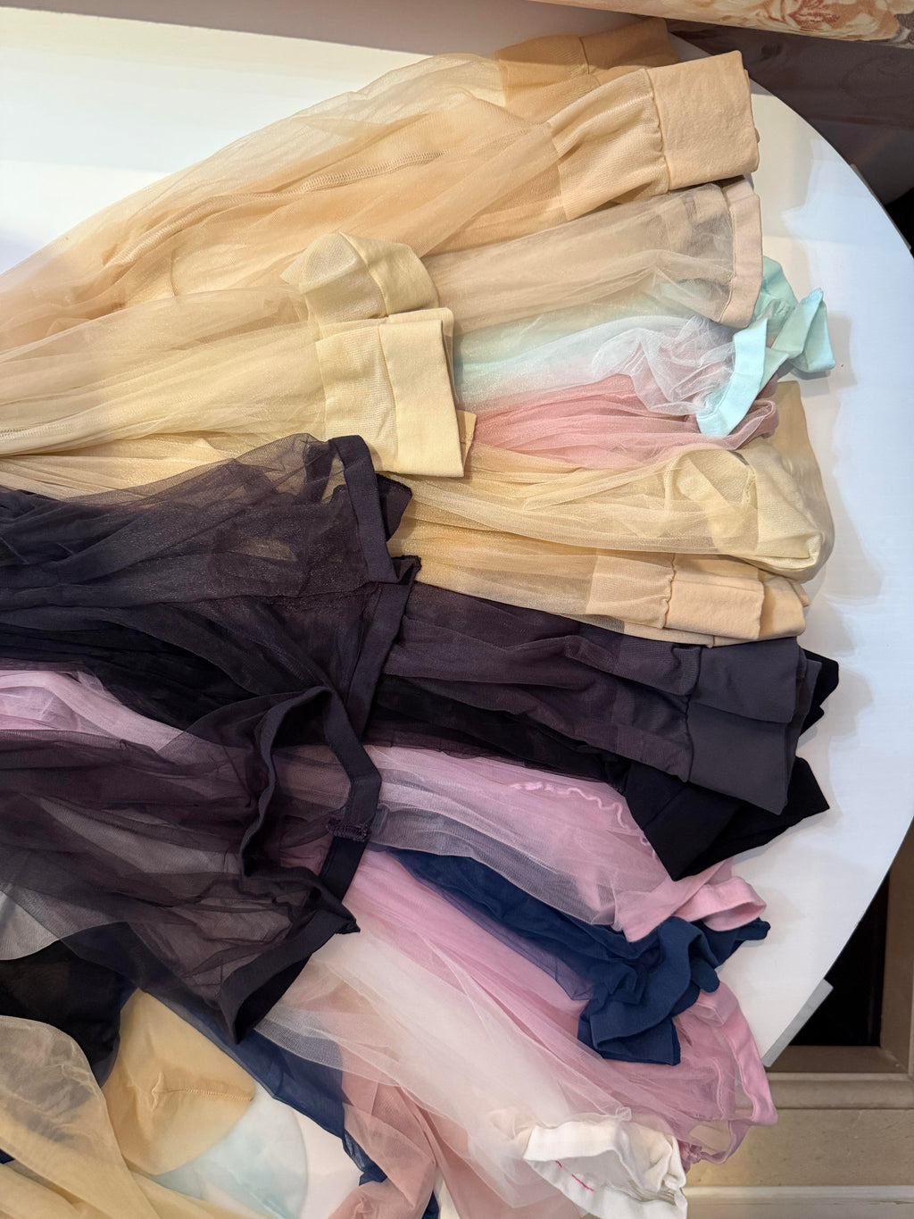 Worn Stockings   Premium Pre-owned OL Uniform & Matching Pre-worn Stockings Set