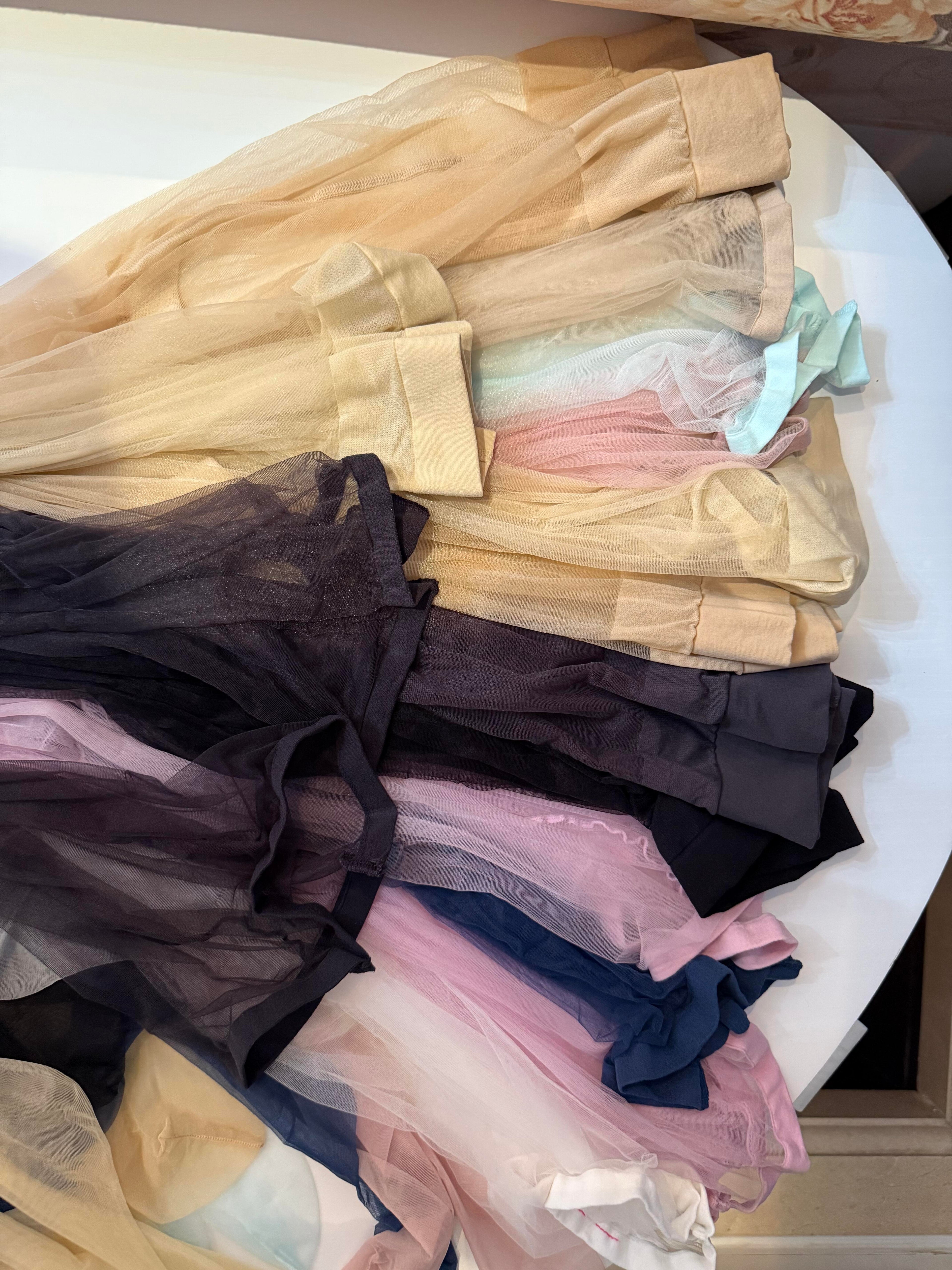Worn Stockings   Premium Pre-owned OL Uniform & Matching Pre-worn Stockings Set