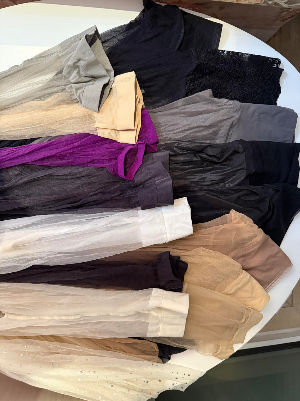 Worn Stockings   Premium Pre-owned OL Uniform & Matching Pre-worn Stockings Set