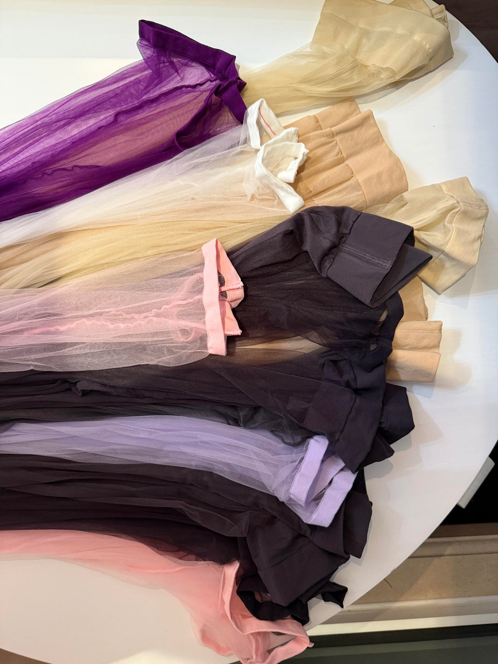 Worn Stockings   Premium Pre-owned OL Uniform & Matching Pre-worn Stockings Set
