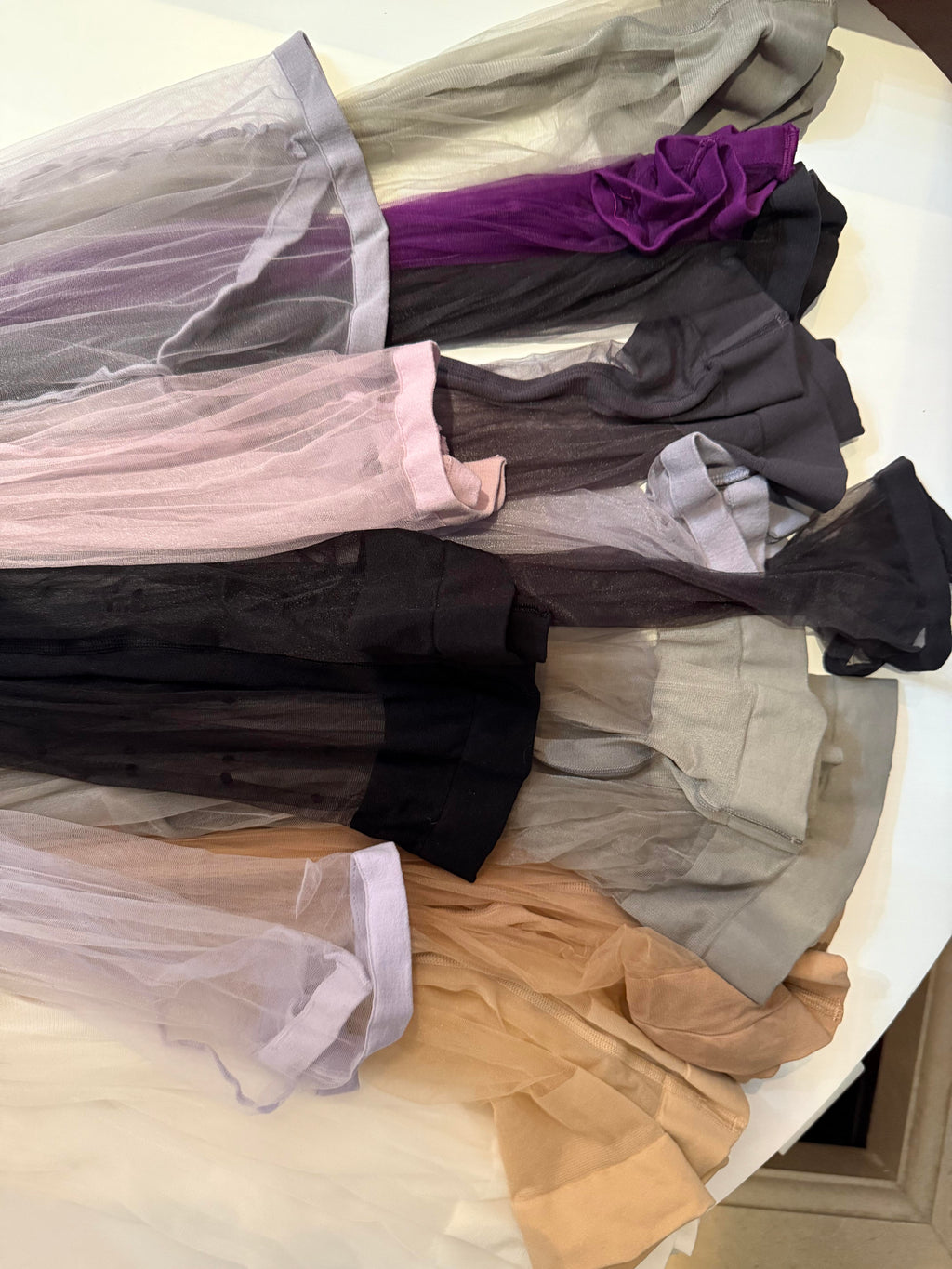 Worn Stockings   Premium Pre-owned OL Uniform & Matching Pre-worn Stockings Set